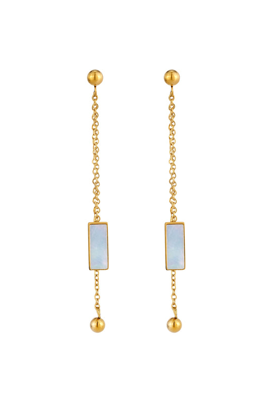Darya Shell Gold Earrings