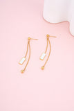 Darya Shell Gold Earrings