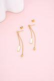 Darya Shell Gold Earrings