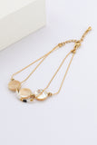 Muriel Shell and Bead Gold Bracelet