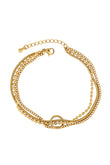 Helia Layered Gold Bracelet