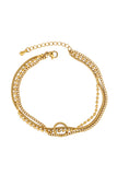 Helia Layered Gold Bracelet