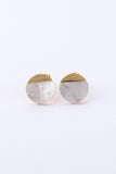 Perline Gold Mother of Pearl Earrings