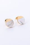 Perline Gold Mother of Pearl Earrings