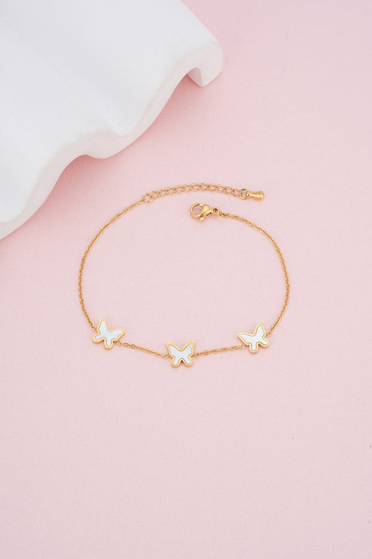 Papillon Gold Bracelet