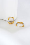 Sona Gold Silver Hoop Earrings