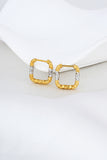 Sona Gold Silver Hoop Earrings