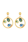 Cordelia Abalone Shell Earrings