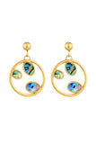 Cordelia Abalone Shell Earrings
