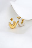 Melina Gold Hoop Earrings