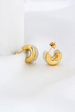 Melina Gold Hoop Earrings