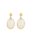 Ondine Shell Gold Earrings