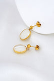 Ondine Shell Gold Earrings