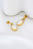Ondine Shell Gold Earrings