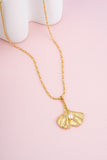 Orla Leaf Gold Necklace
