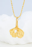 Orla Leaf Gold Necklace