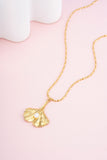 Orla Leaf Gold Necklace
