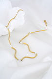 Renna Wave Gold Necklace