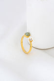 Sylvie Aventurine Gold Ring