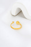Sylvie Aventurine Gold Ring