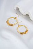 Celes Gold Circle Earrings