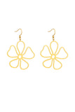 Misa Floral Gold Earrings