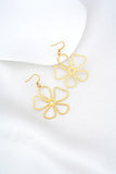 Misa Floral Gold Earrings