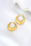 Oriane Gold Hoop Earrings