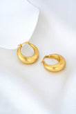 Oriane Gold Hoop Earrings