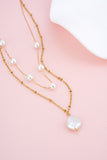 Nerida Pearl Gold Necklace