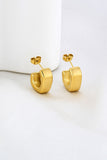 Leona Gold Hoop Earrings
