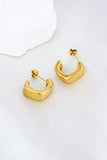 Leona Gold Hoop Earrings