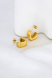 Leona Gold Hoop Earrings