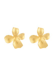 Anthea Floral Gold Earrings