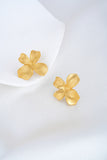 Anthea Floral Gold Earrings