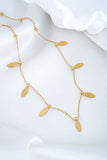 Adele Leaf Gold Necklace