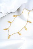 Adele Leaf Gold Necklace