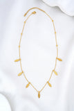 Adele Leaf Gold Necklace