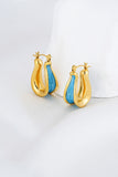 Lucine Blue Gold Earrings