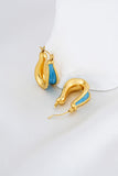 Lucine Blue Gold Earrings