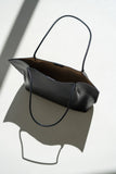 Alex Black Genuine Leather Tote Bag