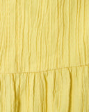 Ella Yellow Smock Mini Dress