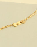Amara Gold Circle Chain Bracelet