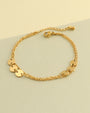 Amara Gold Circle Chain Bracelet