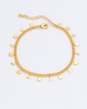 Moon and Stars Gold Bracelet