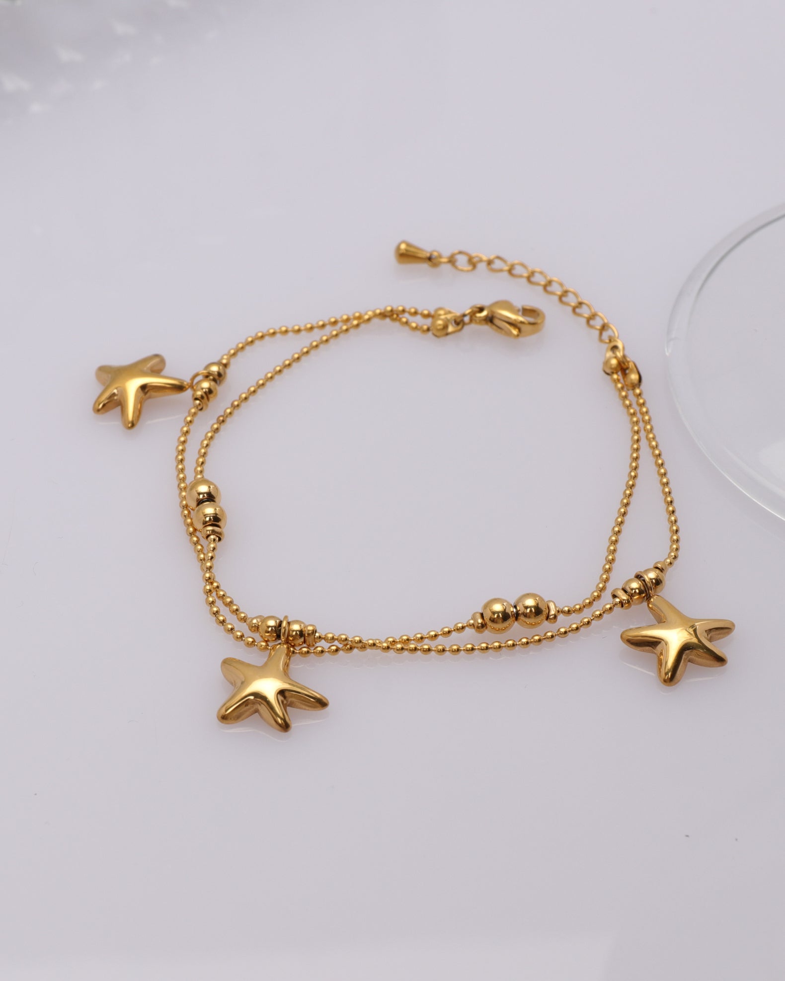 Starla Gold Starfish Layered Bracelet