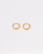 Luminara Gold Mini Huggies Earrings