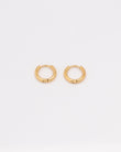 Luminara Gold Mini Huggies Earrings