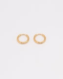 Luminara Gold Small Hoop Earrings