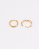 Luminara Gold Small Hoop Earrings